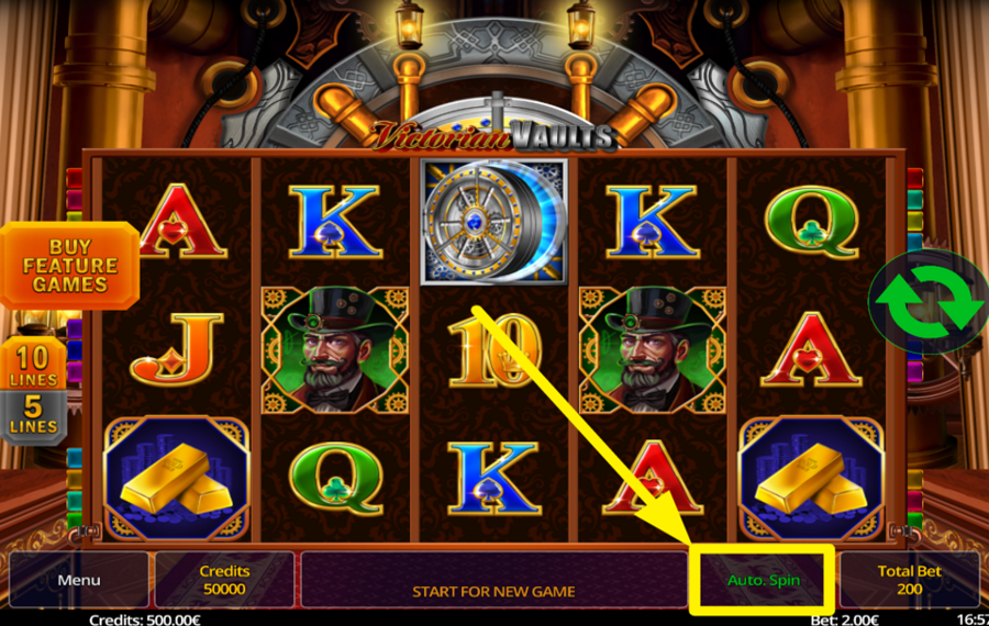 Victorian Vaults UTILIZZA LA FUNZIONE DI RIPRODUZIONE AUTOMATICA.