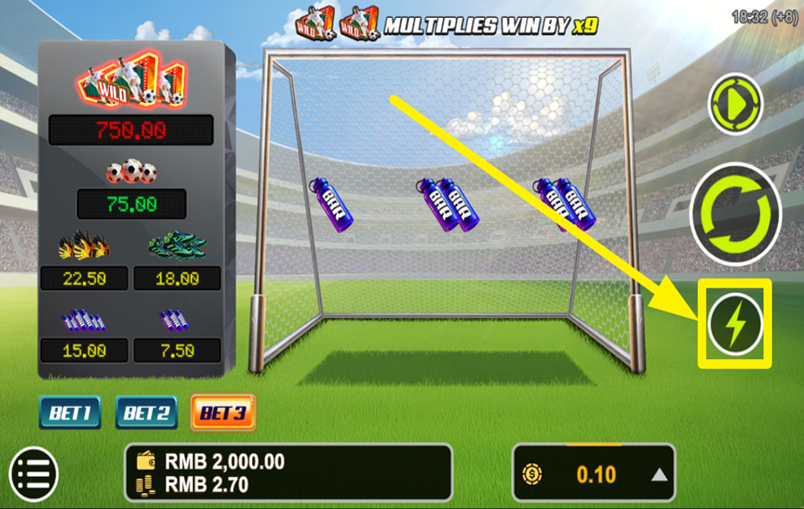 Victory Kick CHANGEZ LA VITESSE.