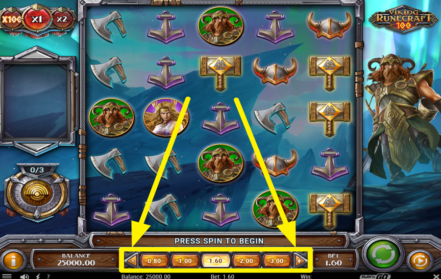 Viking Runecraft 100 INDIQUEZ VOTRE MISE.