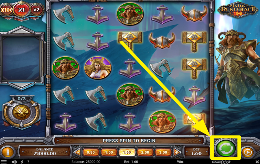 Viking Runecraft 100 COMMENCEZ VOTRE JEU !