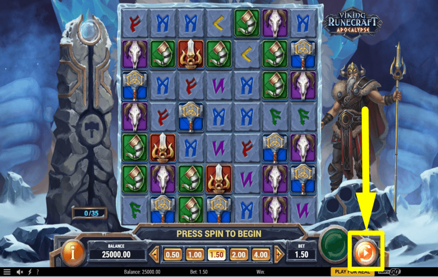 Viking Runecraft Apocalypse UTILISEZ LES TOURS AUTOMATIQUES.