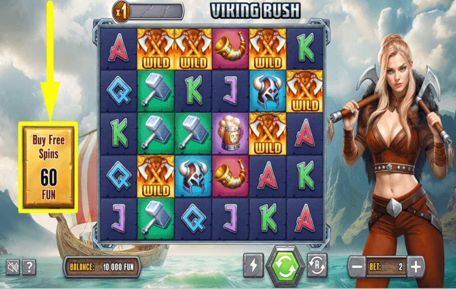 Viking Rush ACHETEZ DES TOURS.