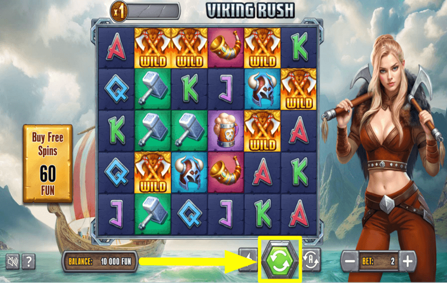 Viking Rush COMMENCEZ À JOUER.