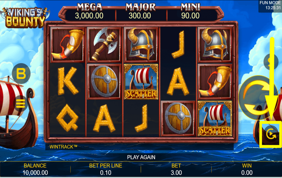 Vikings Bounty CONTINUAR AUTOMÁTICAMENTE.