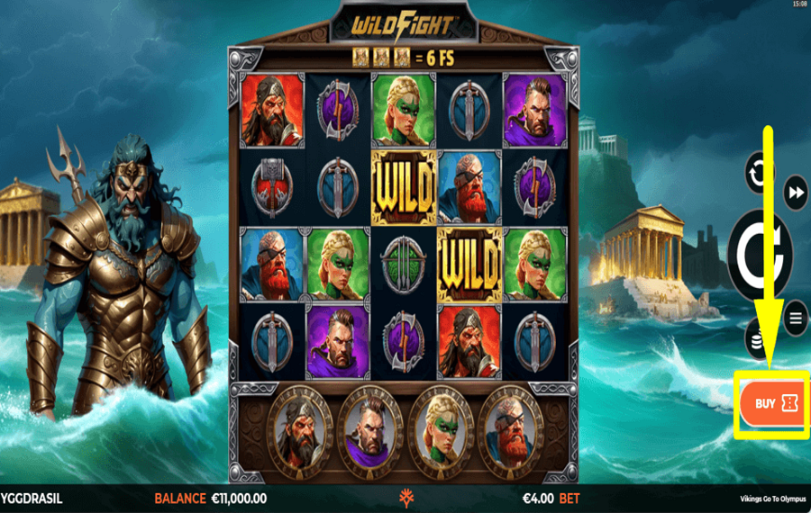 Vikings Go To Olympus WildFight RushingWilds CLAIM THE BONUS.