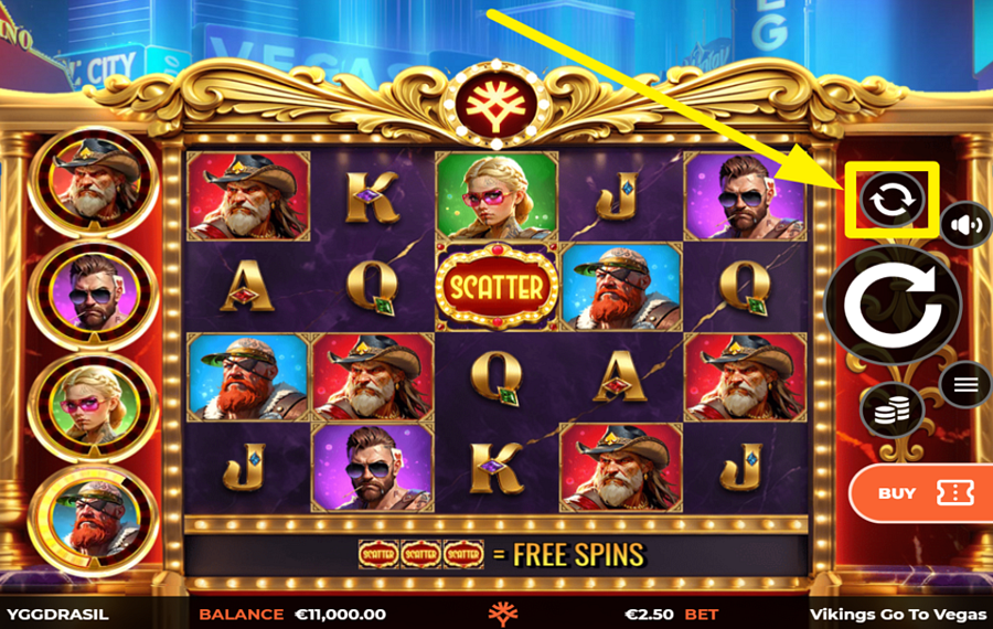 Vikings go to Vegas Wild Fight TRIGGER AUTOMATIC PLAY.