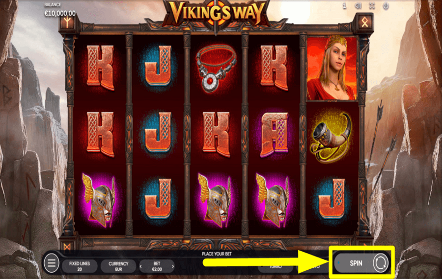 Vikings Way SPIN TO WIN.