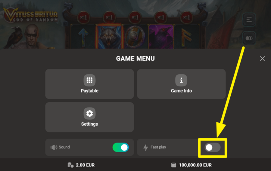 Vituss Britva God of Random RAMP UP THE SPEED.