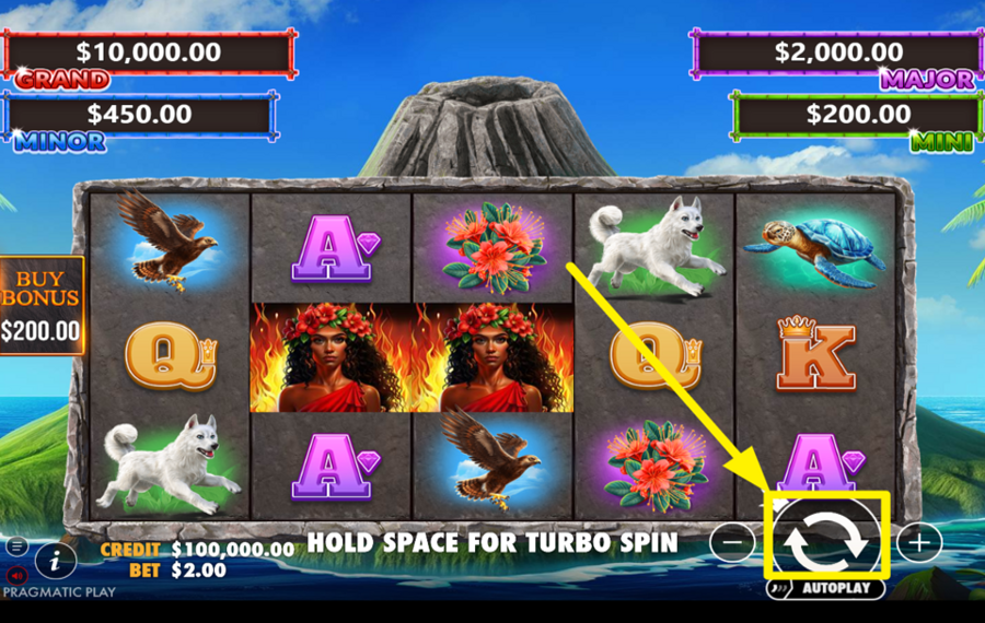 Volcano Goddess ¡GIRA PARA LA VICTORIA!