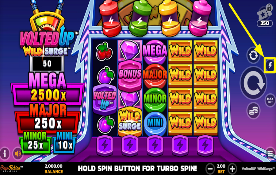 Volted up Wild Surge УВЕЛИЧЬТЕ СКОРОСТЬ.