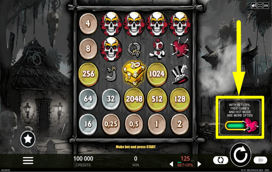 Voodoo Coins PLEDGE ANTE BETS.