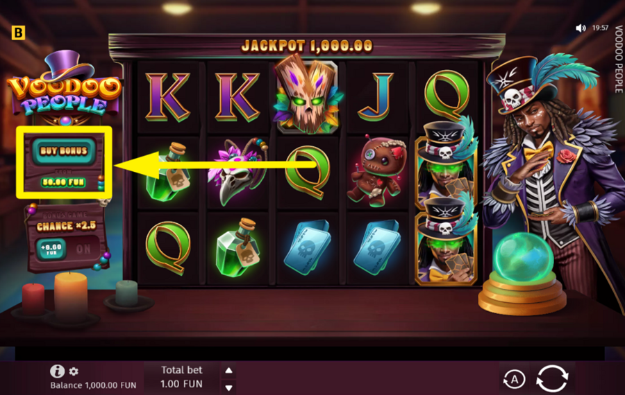 Voodoo People DESBLOQUEA GIROS DE BONIFICACIÓN.