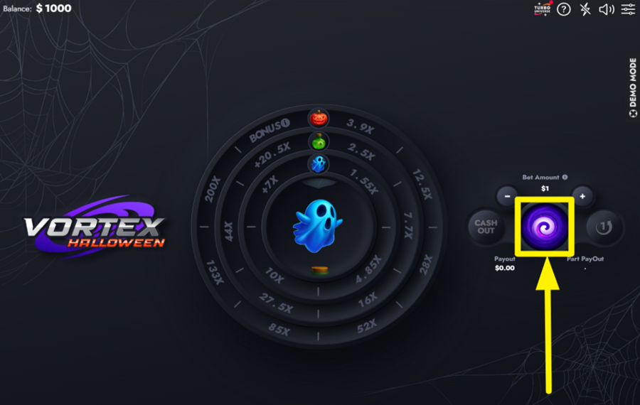 Vortex Halloween GIRA EL VÓRTICE.