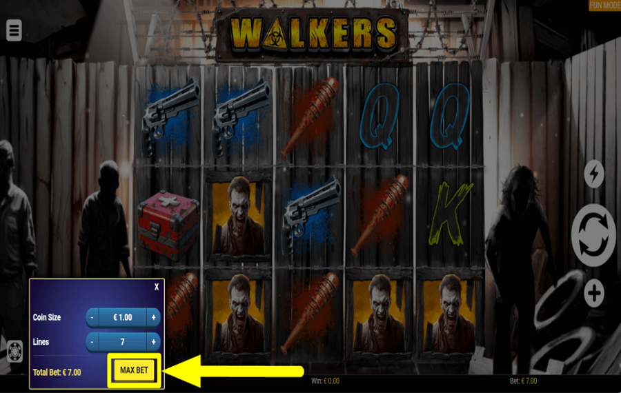 Walkers APPROVARE LE GRANDI POSTE IN GIOCO.