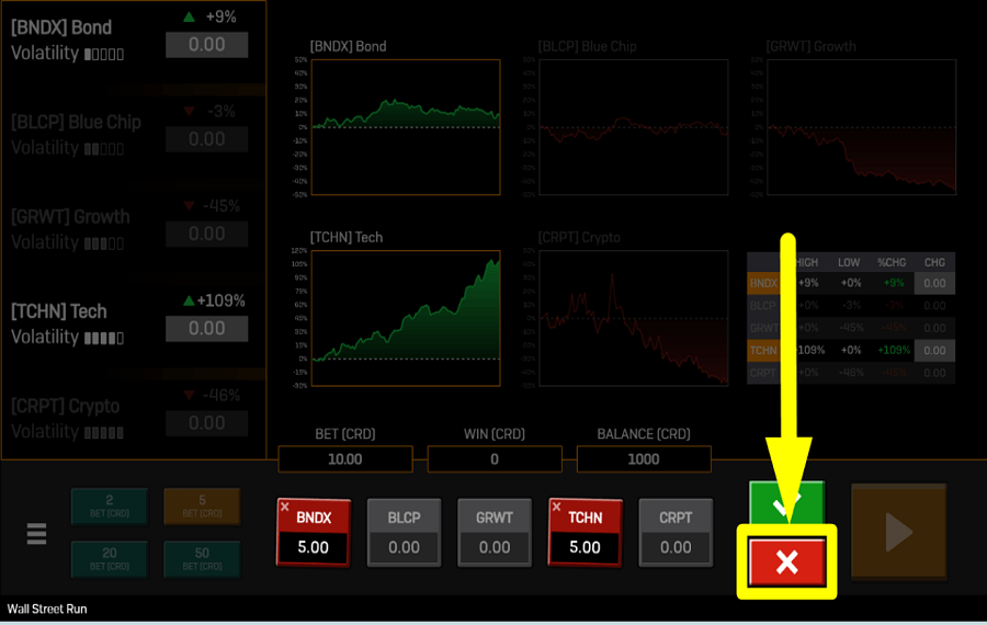 Wall Street Run ПЕРЕСМОТРИТЕ СВОЙ ВЫБОР.