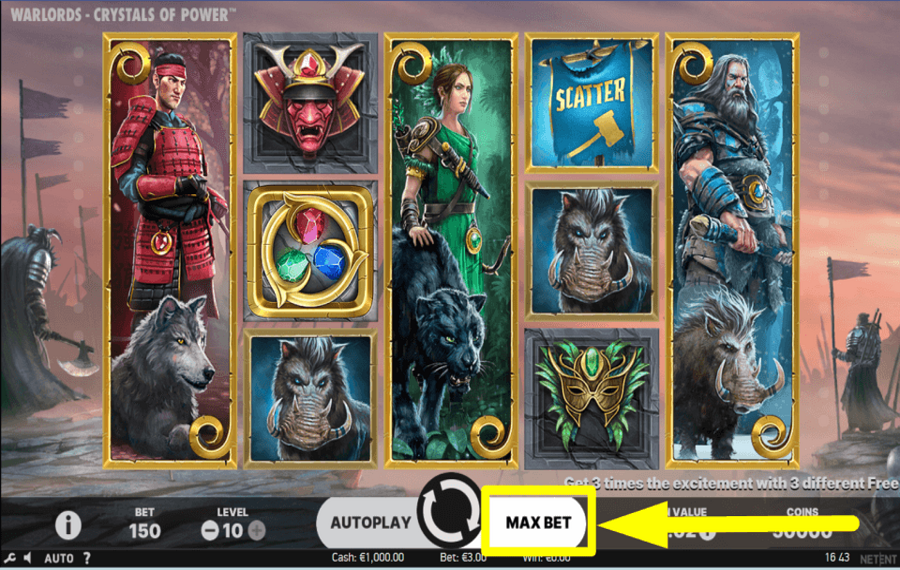 Warlords Crystals of Power MISEZ LE MONTANT MAXIMUM.