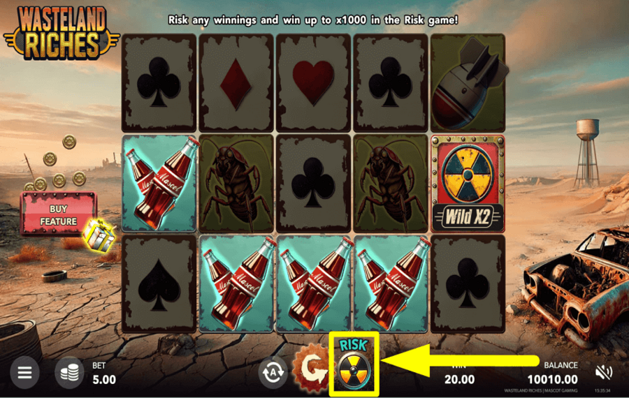 Wasteland Riches CARE TO GAMBLE?