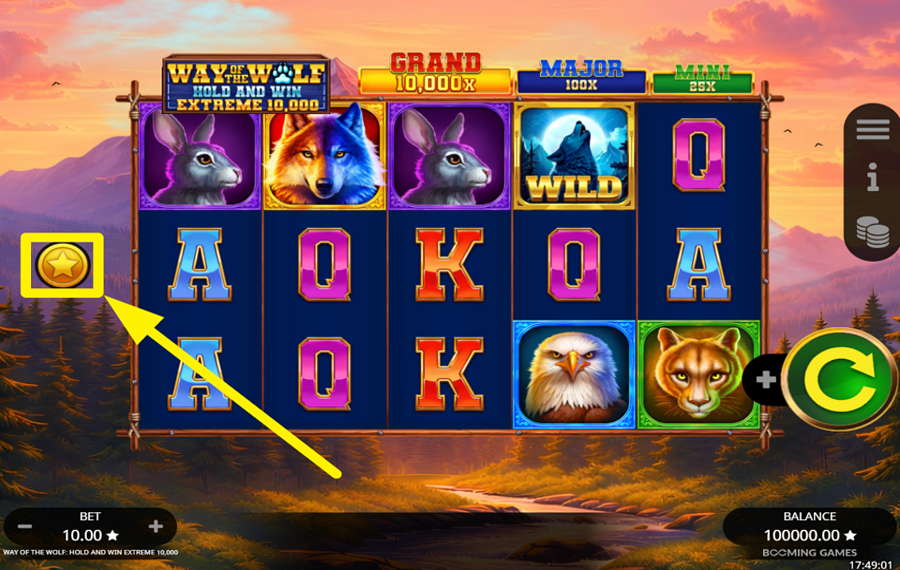Way of the Wolf Hold and Win Extreme 10000 ДОБАВЬТЕ ВЕСЕЛЬЯ!
