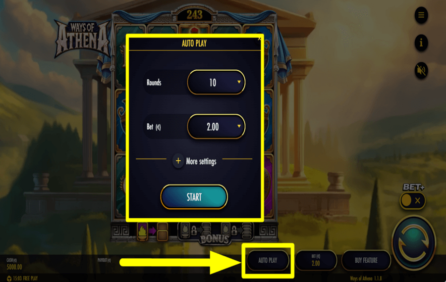 Ways of Athena PROCEDI AUTOMATICAMENTE.