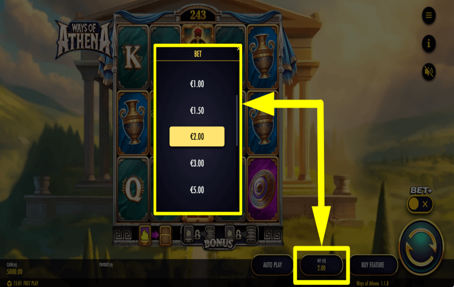 Ways of Athena FAI LA TUA SCOMMESSA.