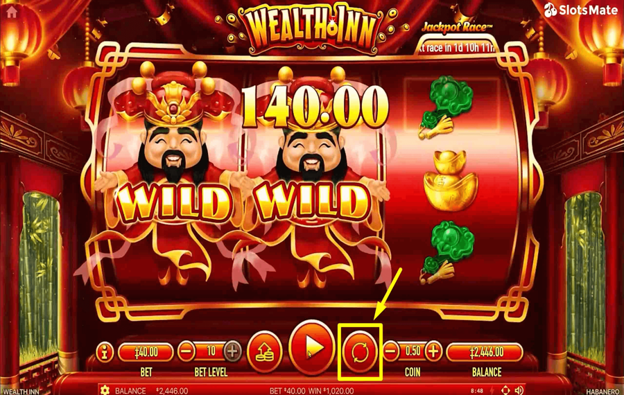 Wealth Inn Using the optional “Autoplay” feature.