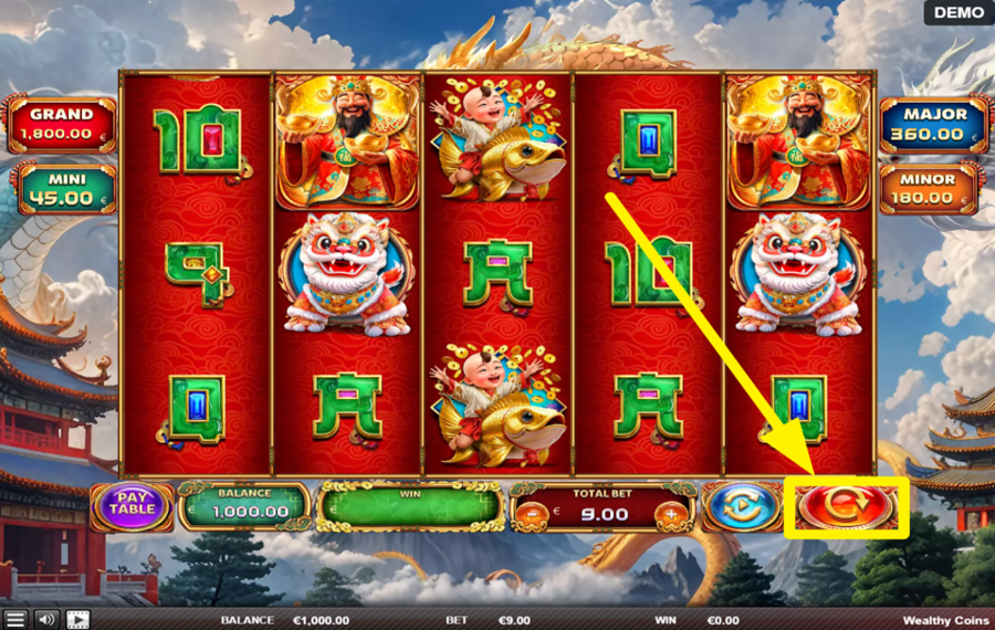 Wealthy Coins PLAY THE GAME.