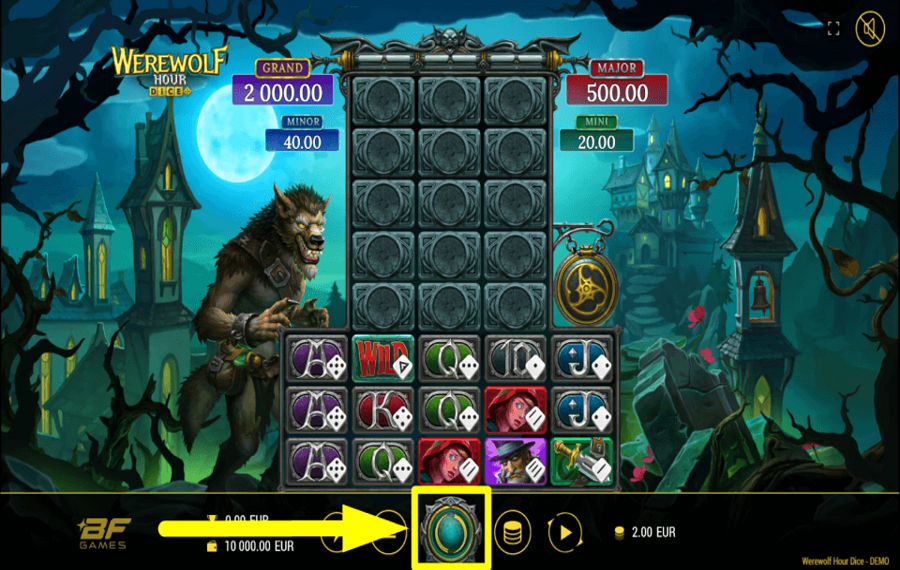 Werewolf Hour Dice PLAY FOR REWARDS.