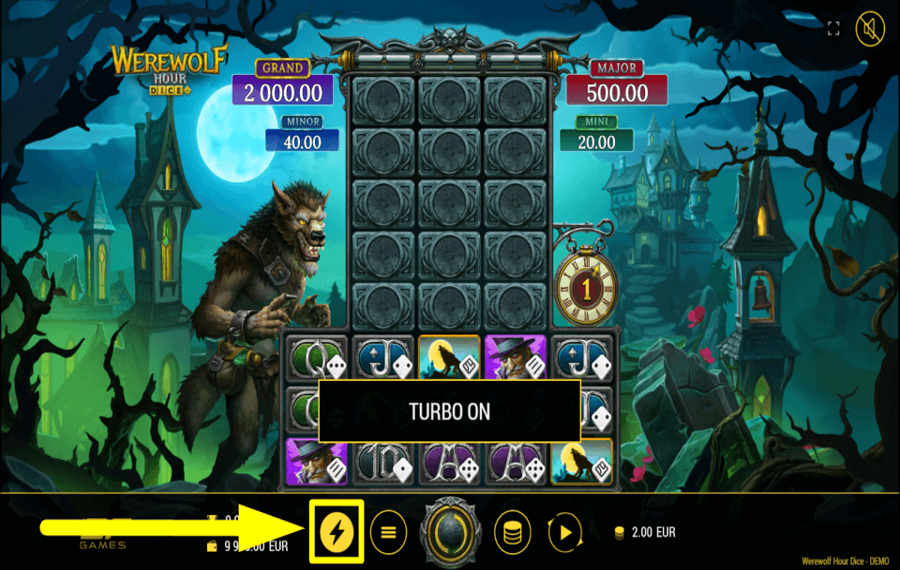 Werewolf Hour Dice PICK UP THE PACE.