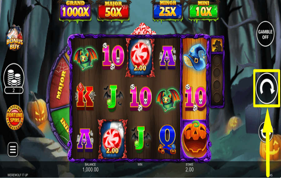 Werewolf it Up MACHEN SIE EINE SPUR.