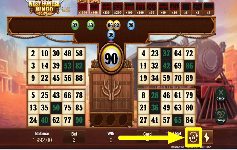 West Hunter Bingo ВКЛЮЧИТЬ АВТОВОСПРОИЗВЕДЕНИЕ.