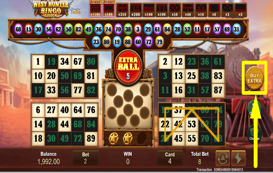 West Hunter Bingo ПРОДОЛЖАЙТЕ ДЕЛАТЬ СТАВКИ.