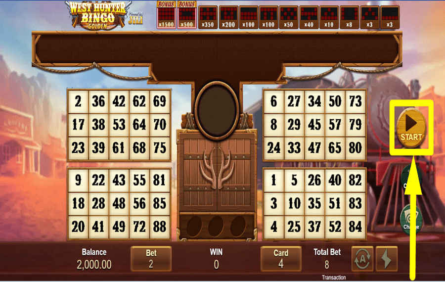 West Hunter Bingo INIZIA A GIOCARE D'AZZARDO.