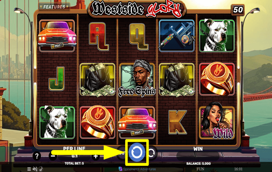 Westside Glory COMMENCEZ À JOUER.