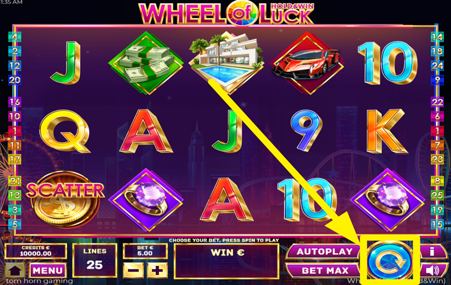 Wheel of Luck Hold and Win MACH MIT BEIM SPASS!