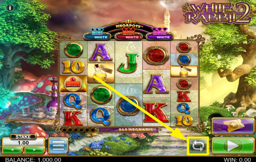 White Rabbit 2 TRIGGER AUTOMATIC PLAY.