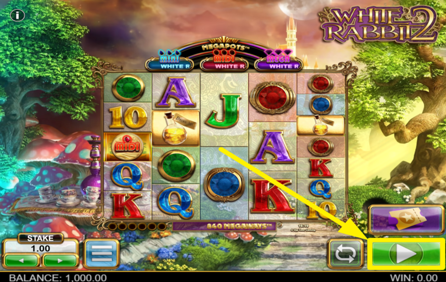 White Rabbit 2 SPIN FOR VICTORY!