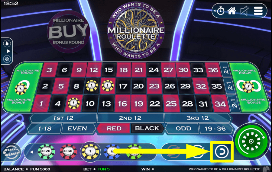 Who Wants To Be A Millionaire Roulette ABANDONNEZ TOUS LES PARIS.