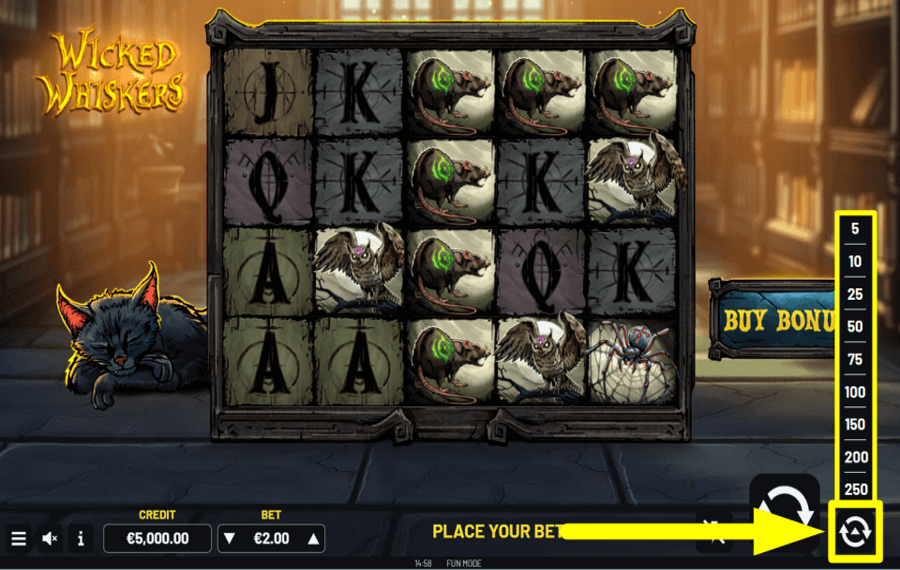 Wicked Whiskers ERWÄGEN SIE DIE AUTOPLAY-AKTIVIERUNG.