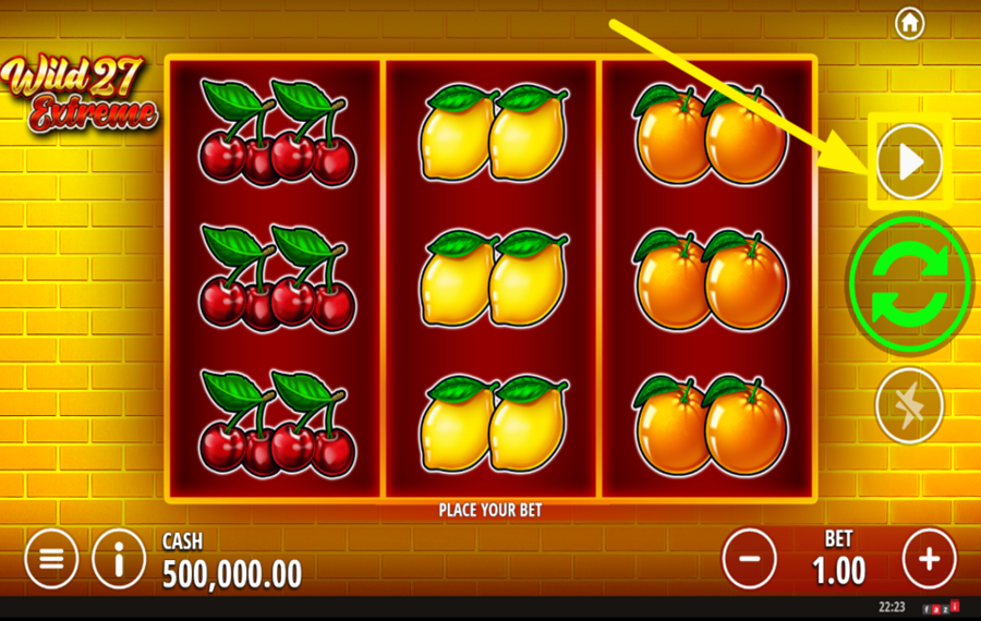 Wild 27 Extreme TRIGGER AUTOMATIC PLAY.