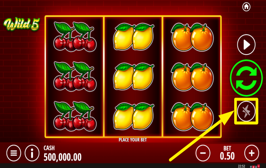 Wild 5 MAXIMIZE THE SPEED.