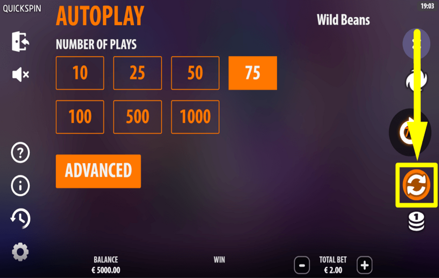 Wild Beans ACTIVER LA LECTURE AUTOMATIQUE.