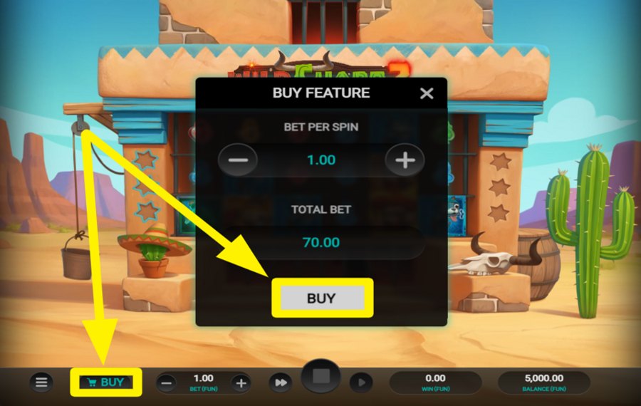 Wild Chapo 2 BUY FREE SPINS.