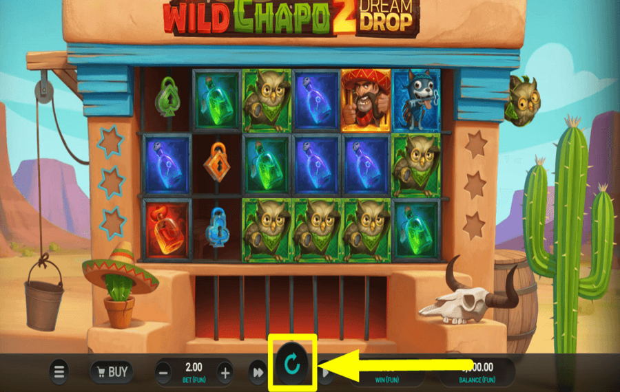 Wild Chapo 2 Dream Drop APUNTA A LAS RECOMPENSAS.