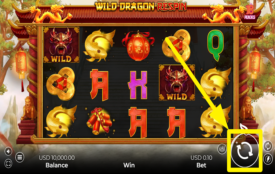 Wild Dragon Respin DREHEN SIE DIE ROLLEN.