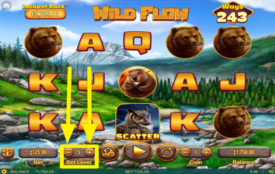 Wild Flow CHOISISSEZ UN NIVEAU DE PARI.