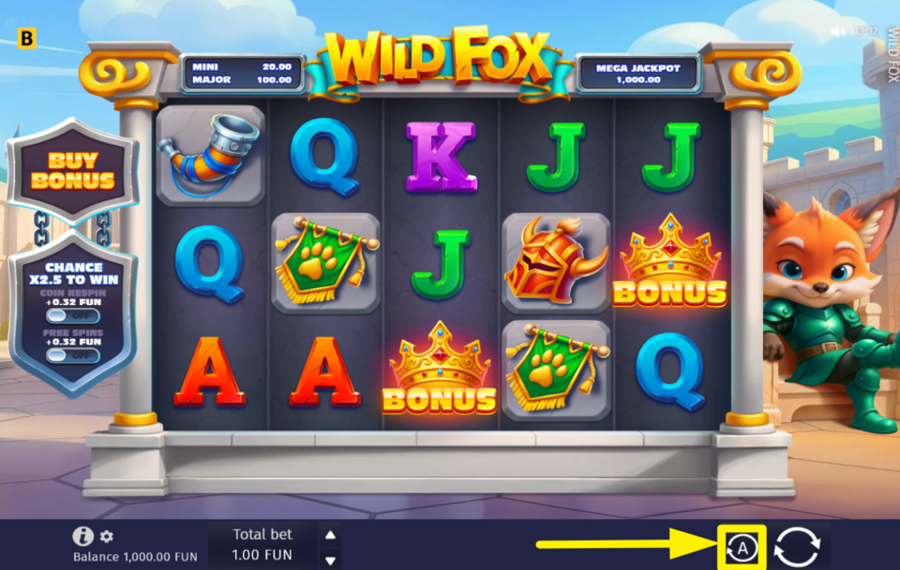 Wild Fox DÉCLENCHEUR DE TOURNÉES AUTOMATIQUES.