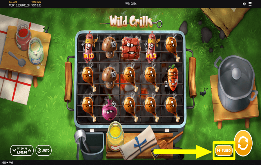 Wild Grills ACTIVAR MODO TURBO.