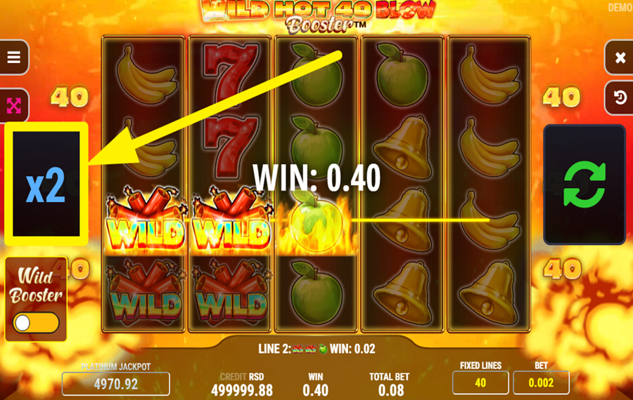 Wild Hot 40 Blow Booster СТРЕМИТЕСЬ К БОЛЬШЕМУ!