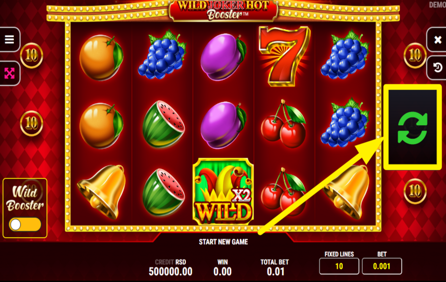 Wild Joker Hot Booster PARTICIPATE IN THE FUN!