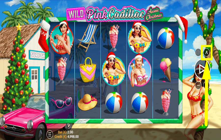 Wild Pink Cadillac Aussie Christmas USE AUTOPLAY.